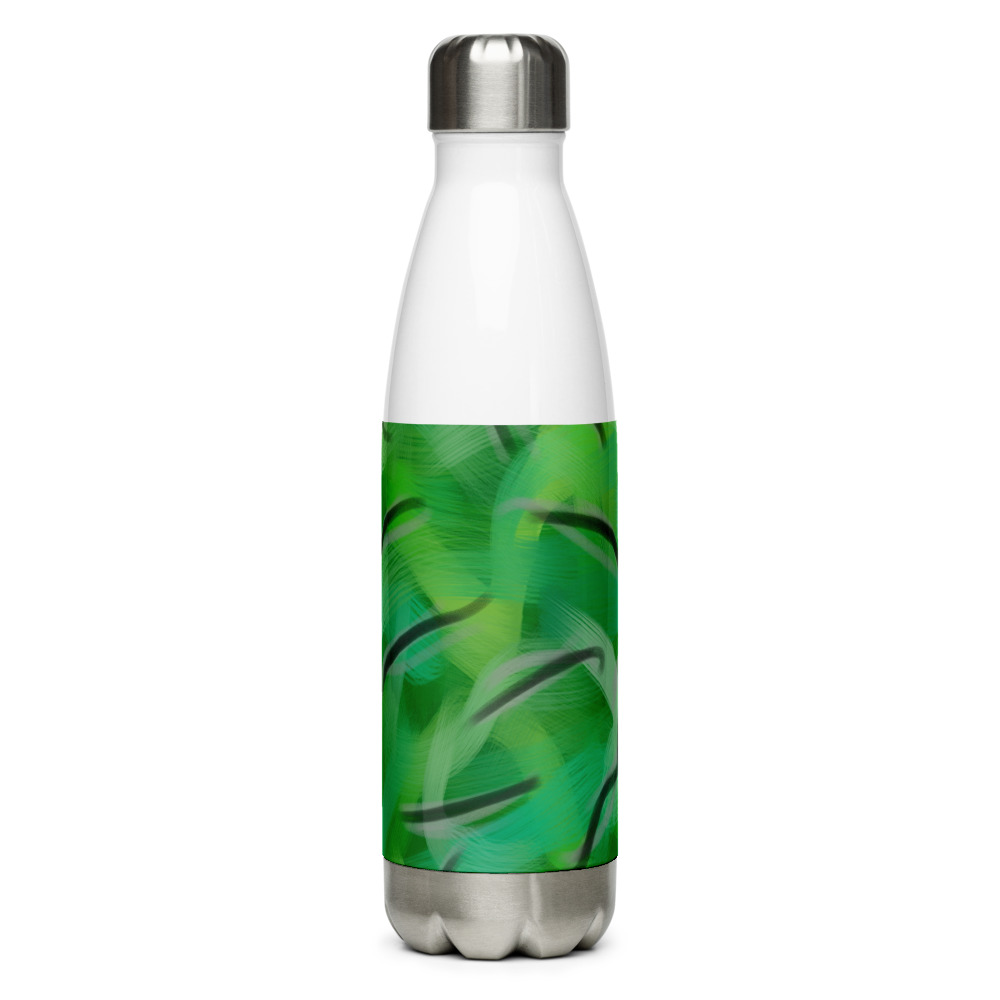 Envy Me Green Stainless Steel Water Bottle - Image 2