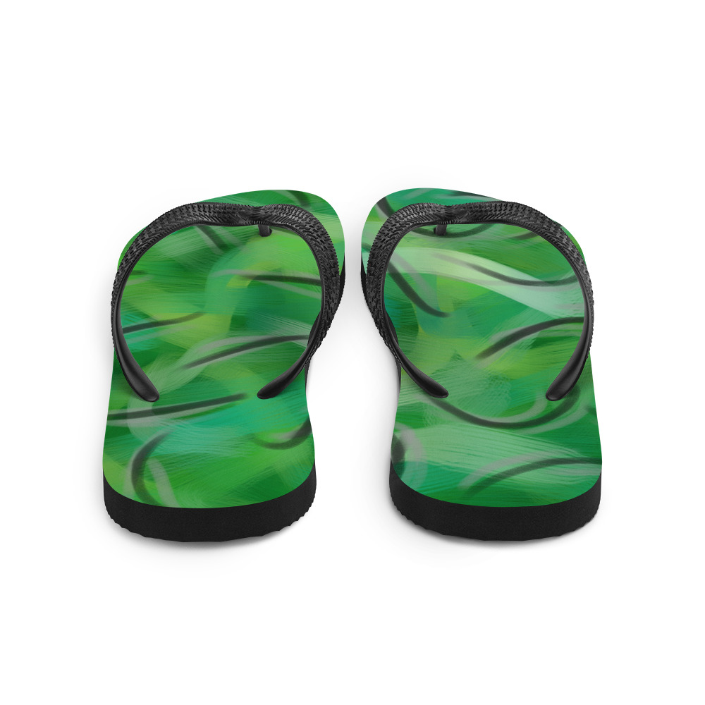 Envy Me Green Flip-Flops - Image 3