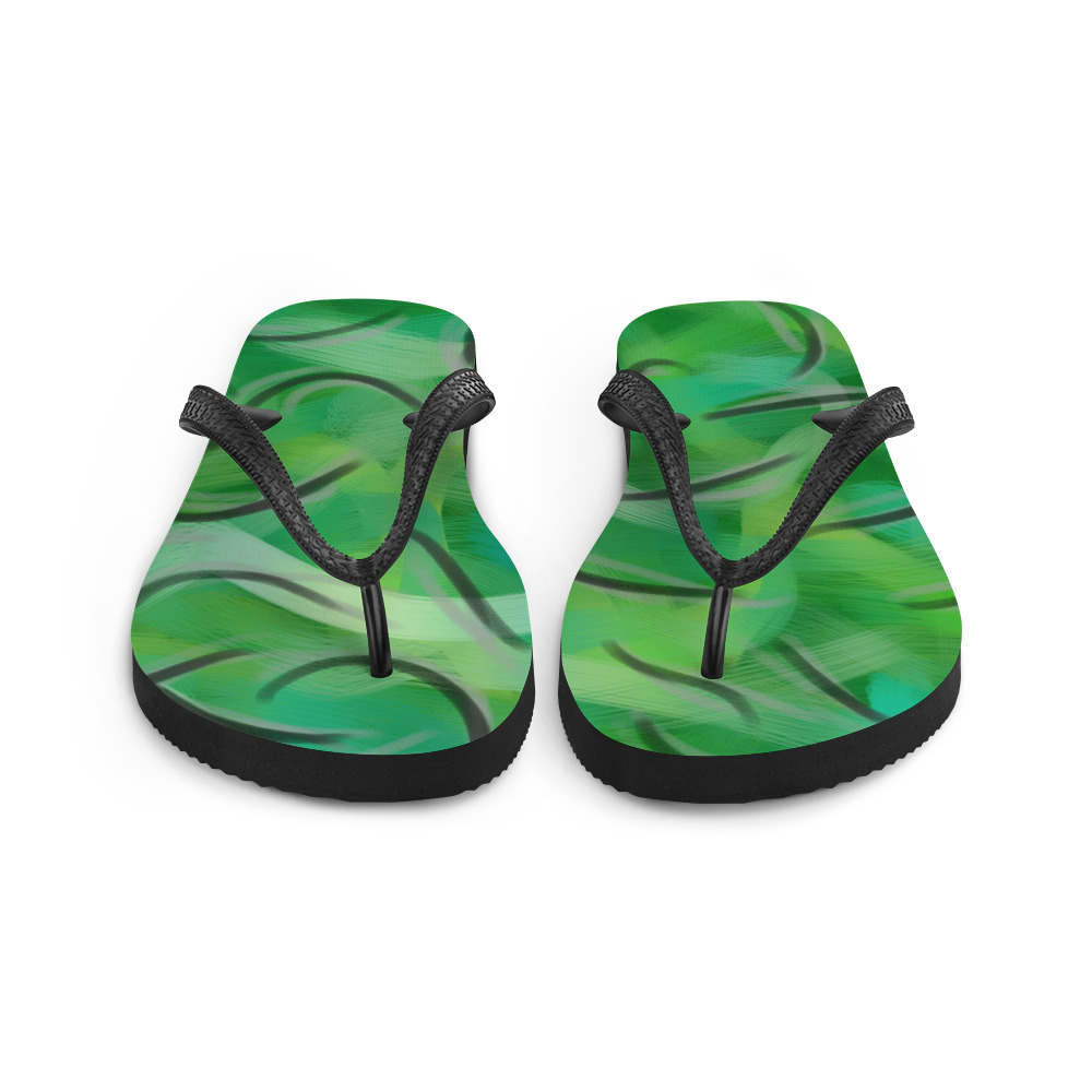 Envy Me Green Flip-Flops - Image 4