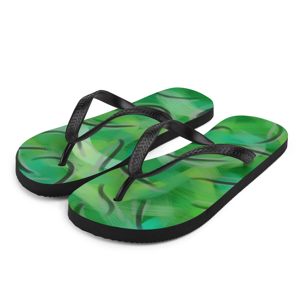 Envy Me Green Flip-Flops - Image 2