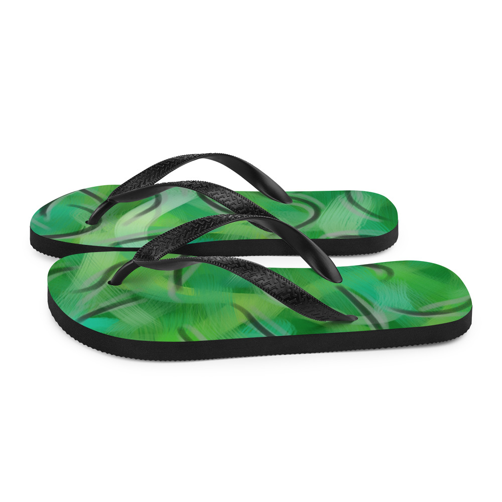 Envy Me Green Flip-Flops - Image 5